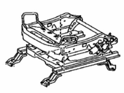 Lexus 72020-76080 ADJUSTER Assembly, FR Se