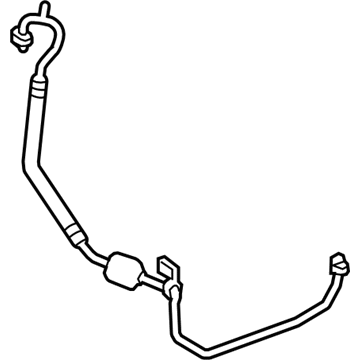 Lexus 88704-60630 Hose Sub-Assembly, SUCTI