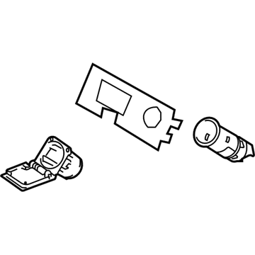 Lexus 589E3-50050 Base, Rear Seat Console Armrest