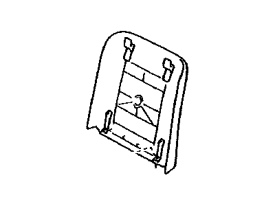 Lexus 71705-50200-C5 Board Sub-Assy, Front Seat Back