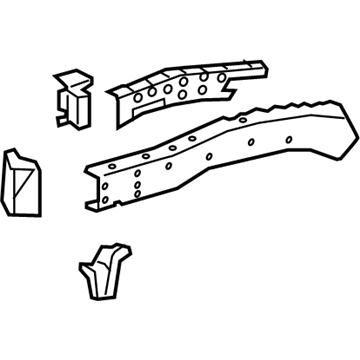 Lexus 57028-0E071 Member Sub-Assembly, FR