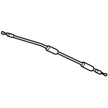 Lexus 69730-0E070 Cable Assembly, Rear Door