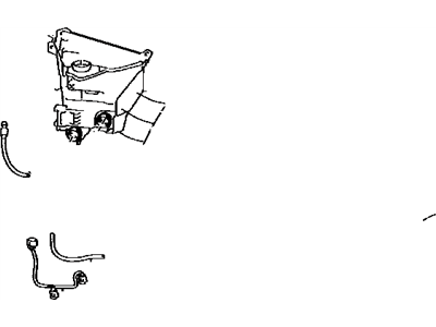 Lexus 85355-50080 Jar Assy, Windshield Washer