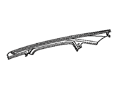 Lexus 61213-0E050 Rail, Roof Side, Outer NO.2 RH