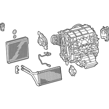 Lexus 87050-0E260 Radiator Assembly, Air C