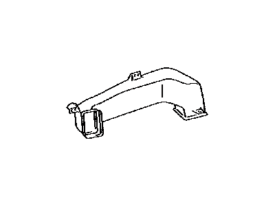 Lexus 55843-30260 Duct, Heater To Register, NO.1