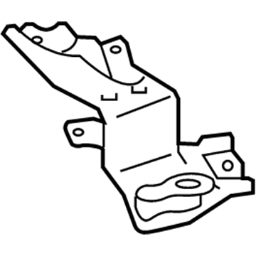 Lexus 16651-36020 Bracket, INTERCOOLER