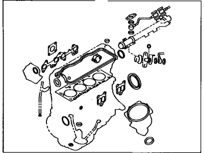 Lexus 04111-31881 Gasket Kit, Engine Overhaul