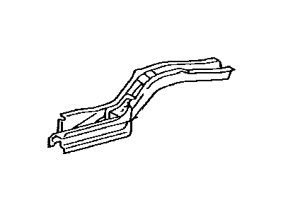 Lexus 57602-0E902 Member Sub-Assy, Rear Floor Side, LH