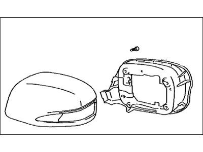 Lexus 8794A-30B10-D2 Cover, Outer Mirror