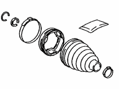 Lexus 04437-08100 Boot Kit, FR Drive S