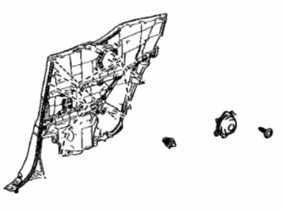 Lexus 62520-11080-C7 Panel Assembly, Quarter