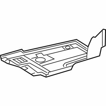 Lexus 57628-11030 Cover, RR Floor Side