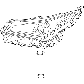 Lexus 81145-78200 Headlamp Unit With Gas