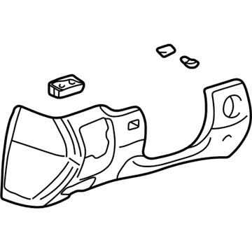 Lexus 55402-50900-A1 Pad Sub-Assy, Instrument Panel Safety, NO.1