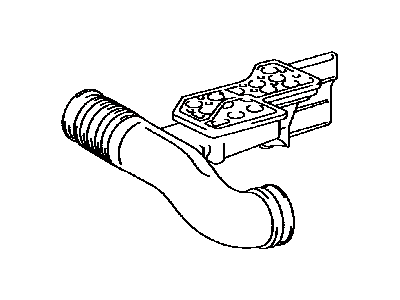 Lexus 17875-50320 Pipe, Intake Air Connector