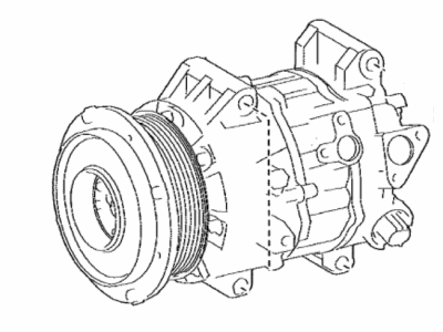 Lexus 88310-50220 Compressor Assembly, W/P