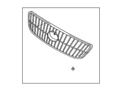 Lexus 53101-30150 Grille Sub-Assy, Radiator