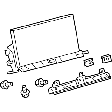 Lexus 86110-78011 Multi-Display Assy