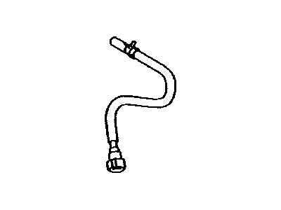 Lexus 23273-50040 Hose, Fuel, NO.2