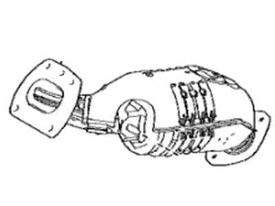 Lexus 17140-0P330 Exhaust Manifold Assembly