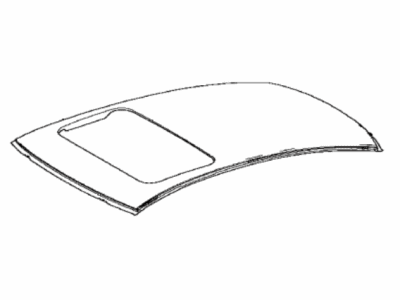 Lexus 63111-76080 Panel, Roof