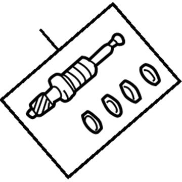 Lexus 44201-60040 Valve Sub-Assy, Power Steering Control