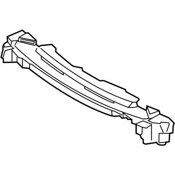 Lexus 52611-48191 ABSORBER, Front Bumper