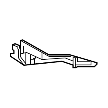 Lexus 53629-48050 Cover, Hood Lock Control Cable