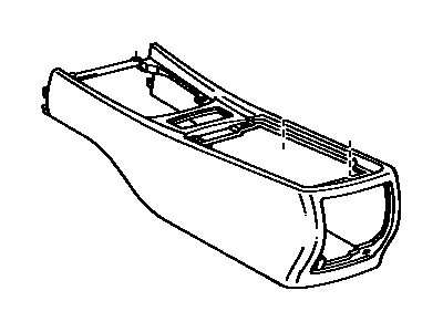 Lexus 58802-53020-C0 Box, Console, Front