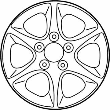 Lexus 42611-3A091 Wheel, Disc