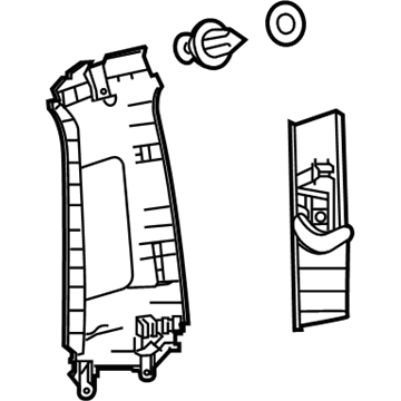 Lexus 62410-53050-C0 GARNISH Assembly, Ctr Pi