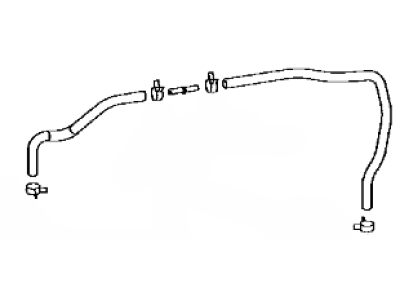 Lexus 23820-0P080 Hose Assy, Fuel Vapor Feed