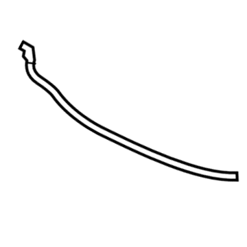 Lexus 67896-06010 WEATHERSTRIP, Rear Door