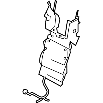 Lexus 72750-50141 ADJUSTER ASSY, LUMBA