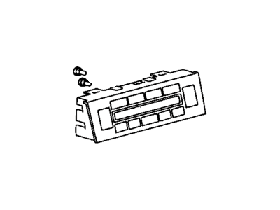 Lexus 55902-30330 Control Sub-Assy, Heater