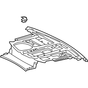 Lexus 64101-50270 Panel Sub-Assembly, Upper