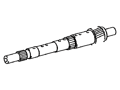 Lexus 35713-60050 Shaft, Intermediate