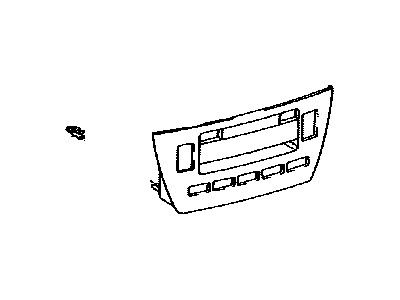 Lexus 55912-33380 Housing, Heater Control