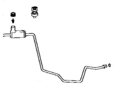 Lexus 88706-78110 Tube Sub-Assembly, LIQUI