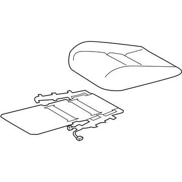 Lexus 71101-78150-D1 Seat Sub-Assembly, FR RH