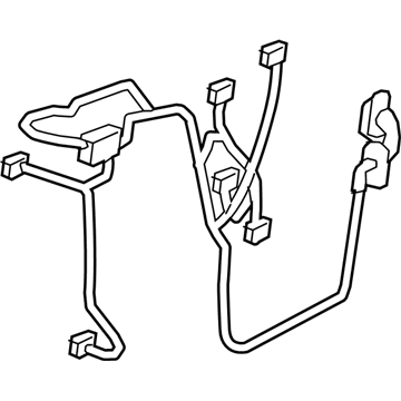 Lexus 82154-06661 Wire, RR Door, NO.2