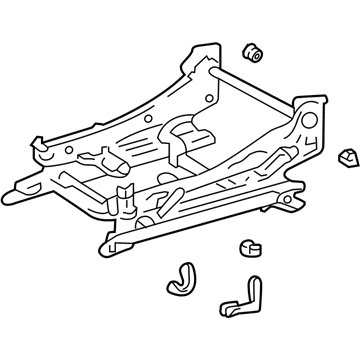 Lexus 72010-33260 Adjuster Sub-Assy, Front Seat, RH