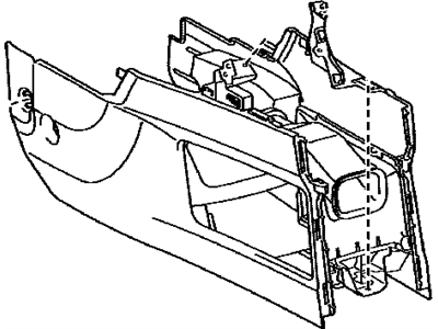 Lexus 58810-48532-C0 Box Assembly, Console, F