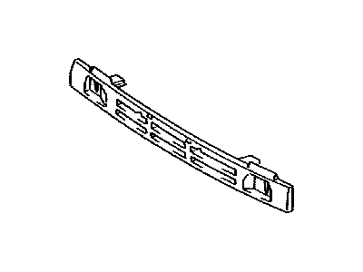 Lexus 52611-53040 Absorber, Front Bumper Energy