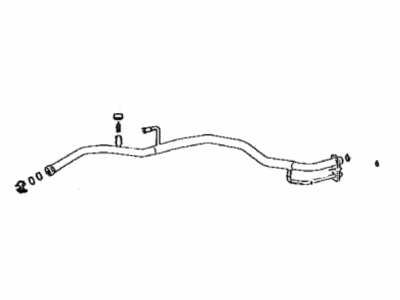 Lexus 88707-33190 Tube Sub-Assembly, SUCTI