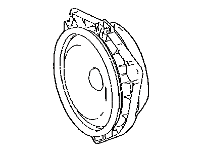 Lexus 86160-78050 Speaker Assembly, Radio