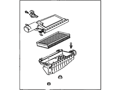 Lexus 17800-38021 Cleaner Assy, Air W/Element, LH