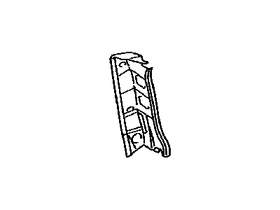 Lexus 61619-60090 Reinforcement, Quarter Panel