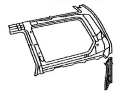 Lexus 61706-60531 Panel Sub-Assy, Roof Side, Inner LH